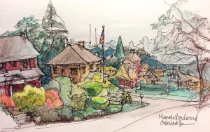 Magnolia Blvd overlook