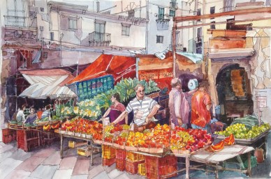 Balarro Market.Palermo