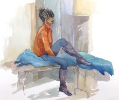 2014 Sally's Watercolor Class