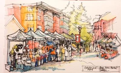 Queen Anne Thursday Market, Seattle copy