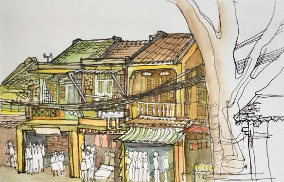 Hoi An on a cloudy day